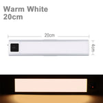 luminaire led rectangle mural adhésif blanc moderne rechargeable capteur mouvement chambre cuisine