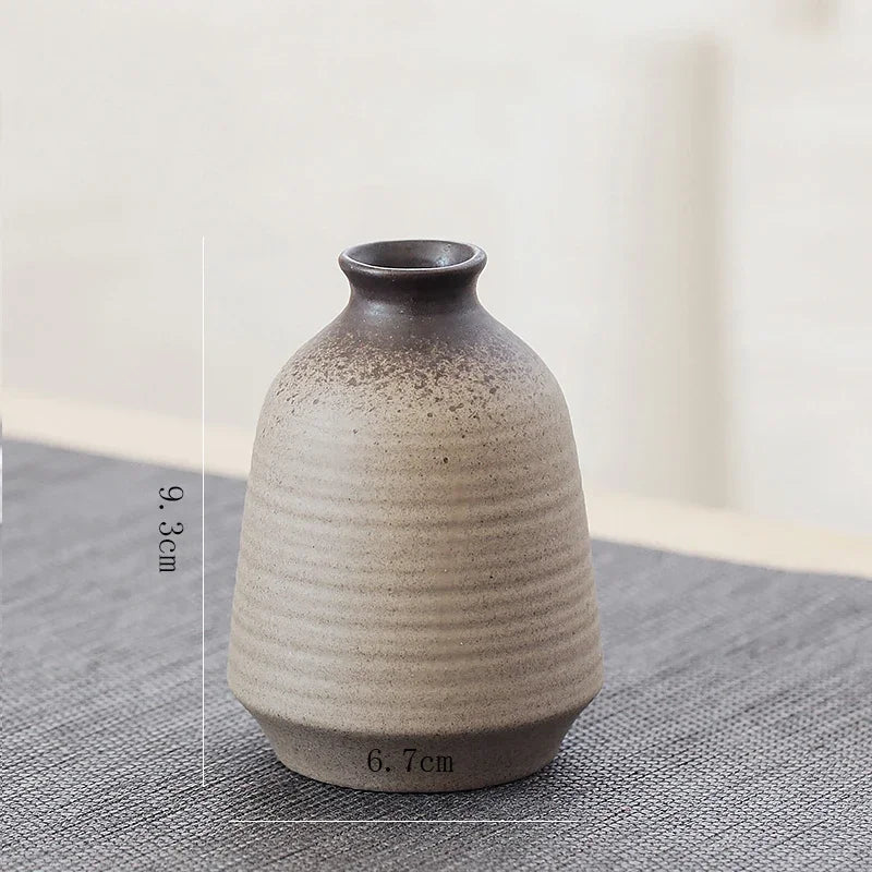 vase céramique gris moderne minimaliste nouveau classique post moderne haute température