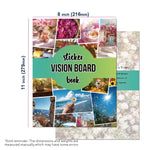 livre stickers multicolores modernes stickers autocollants photos naturelles fruits animaux scènes urbaines adhésifs minimaliste