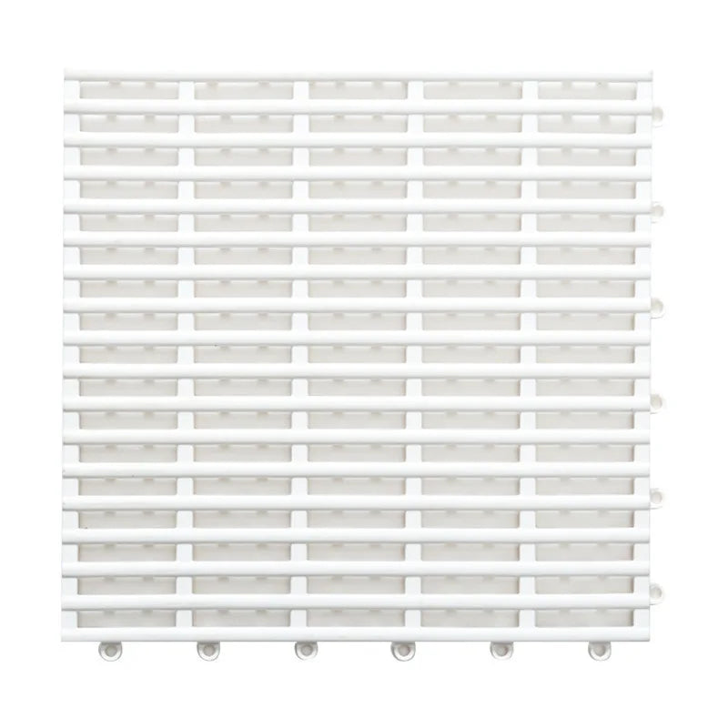 tapis bain modulable gris blanc vert clips antidérapants moderne respectueux environnement