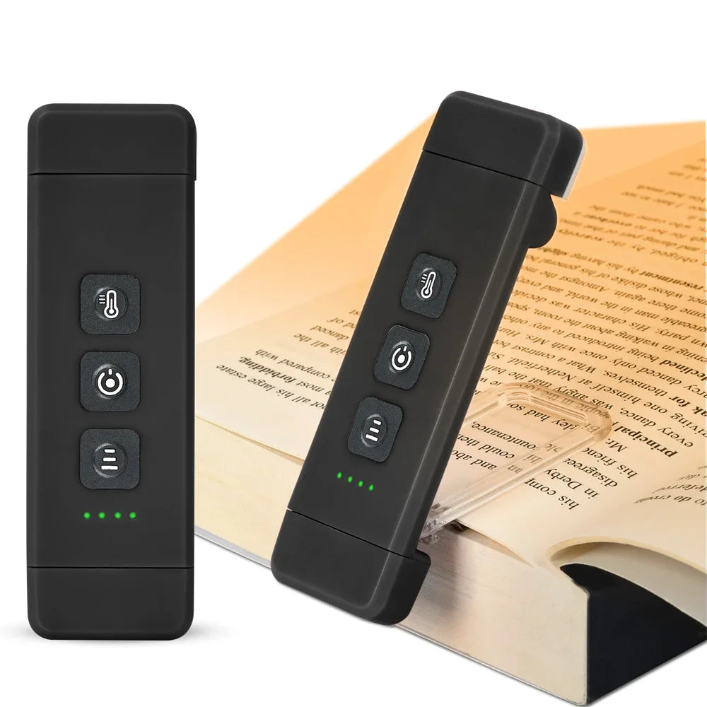 lampe lecture rechargeable usb led noir flexible clips timer ajustable moderne port usb