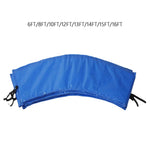 tapis trampoline bleu texture tissée moderne imperméable protection ressortsextérieur 10ft 12ft 14ft