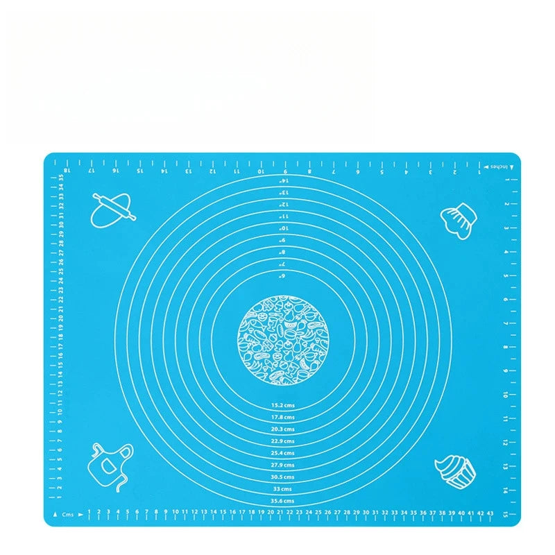 tapis pâtisserie silicone rose vert bleu motifs pâte modeler moderne pratique antiadhésif cuisinerollableoutilcuisson