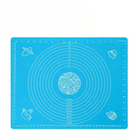 tapis pâtisserie silicone rose vert bleu motifs pâte modeler moderne pratique antiadhésif cuisinerollableoutilcuisson