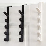 porte sacs porte serviettes adhésifs modernes noir blanc fonctionnels organisateurs crochets placard