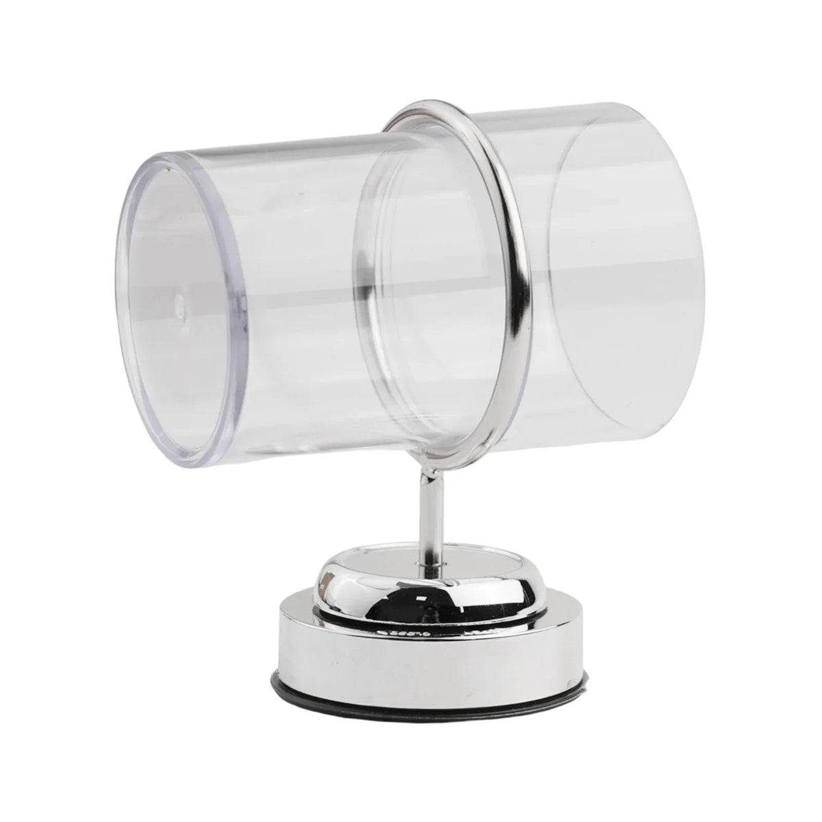 porte gobelet ventouse transparent moderne argenté bois chambre cuisine salle bain minimalistestyle