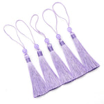 pompons multicolores texturés franges 12cm 5cm longueur traditionnels décoratifs 10pcs