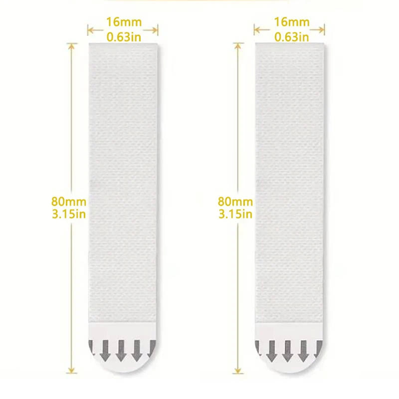 clips fixation adhésifs blancs modernes utilitaires 16x80mm pack 100pcs céramique bois métal verre plastique