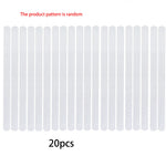tapis bain antidérapant blanc texture micro poreuse adhésif moderne 10pcs 20pcs 50pcs 5pcs