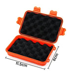 boîtes rangement anti dérapant outils survie camping pratique robuste noir orange marron poignées