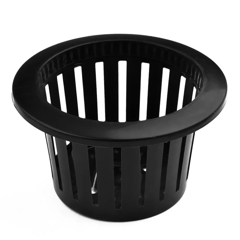 pots fleurs blancs noirs absorption d'eau automatique drainage cordelette moderne lisses