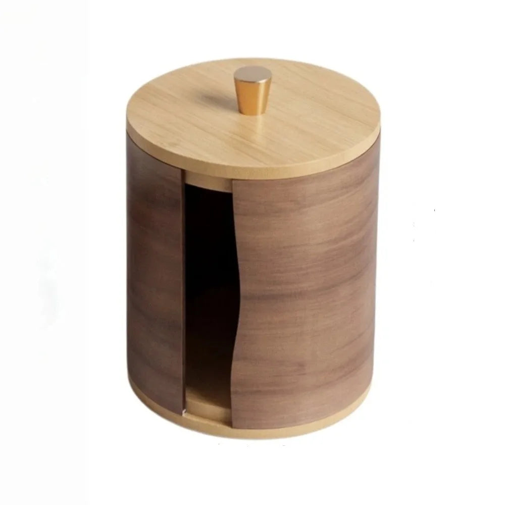 distributeur papier toilette bois naturel minimaliste moderne grande capacité usage domestique