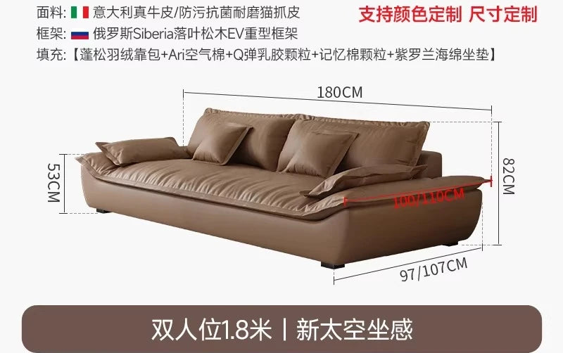 canapé d'angle simili cuir noir moderne coussins doux 180cm 210cm