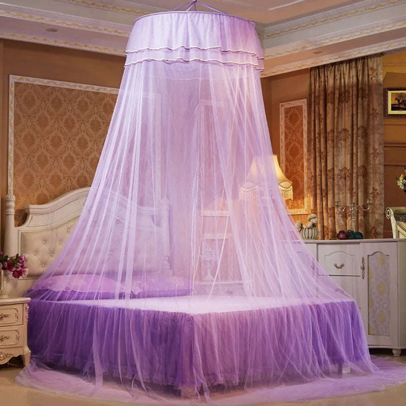 rideau lit transparent rose clair classique blanc vert pastel violet
