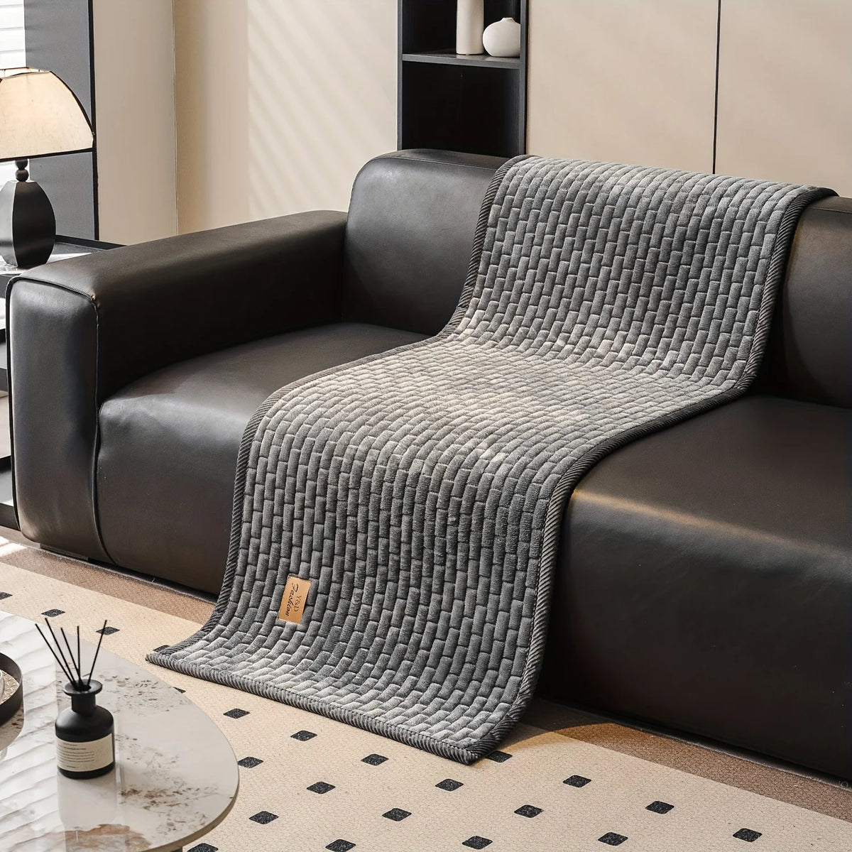 housse canapé matelassée peluche épaisse velours côtelé moderne antidérapante animaux compatible machine lavable sectionnel