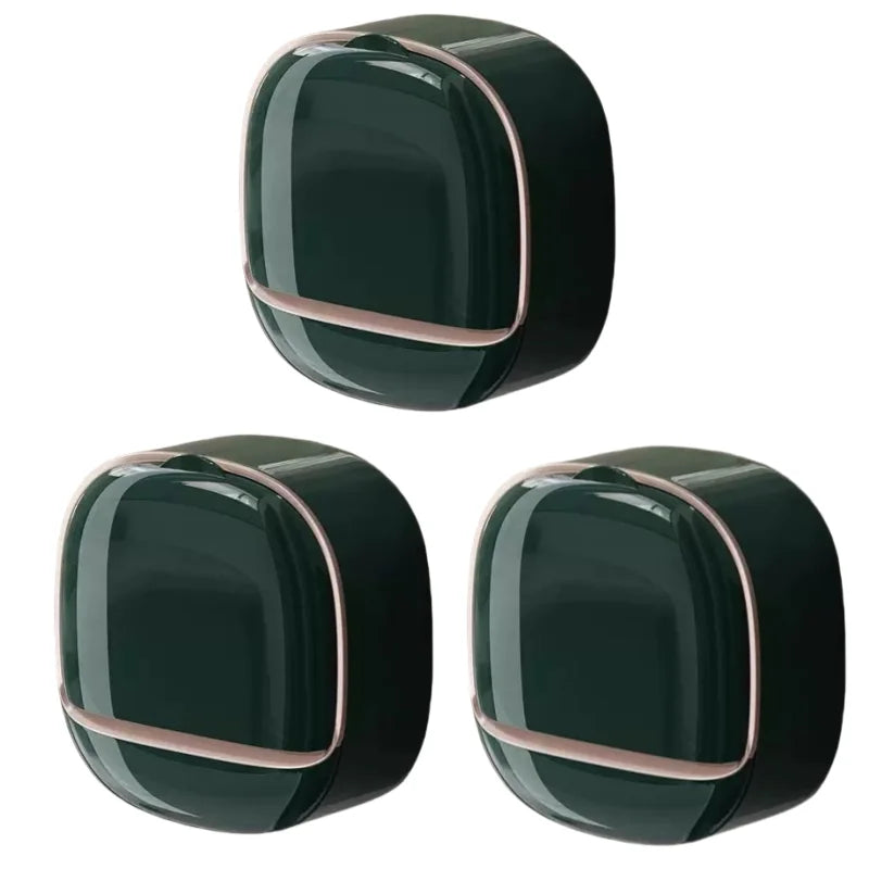 distributeur savon moderne adhésif blanc or rond brillant grille tailles différents savons