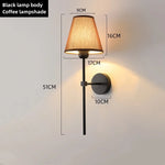 lampe murale moderne abatjour conique articulé noir doré blanc beige marron