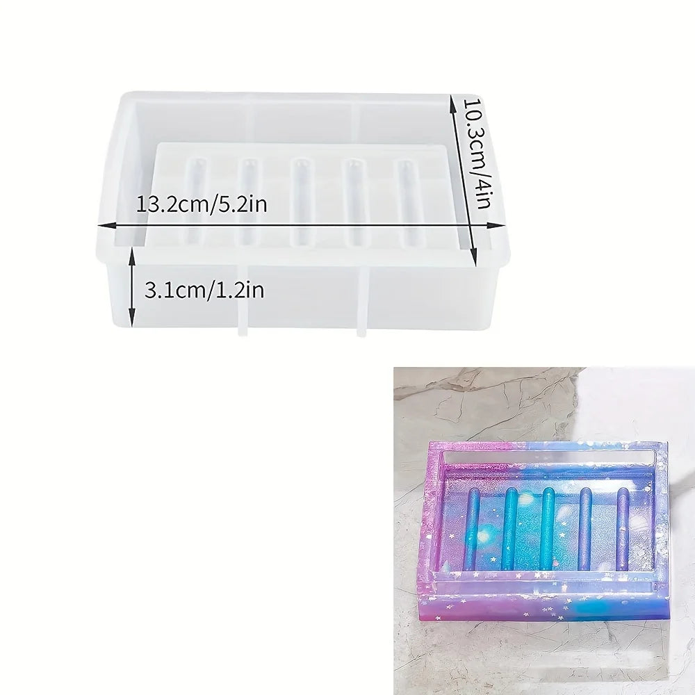 moules savon silicone motifs floraux transparents moderne minimaliste