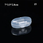 boîte rangement plastique transparente poignées bijoux petits objets divers accessoires