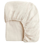 draps lit bébé coton doux imprimés fleurs points rose pâle vert pastel