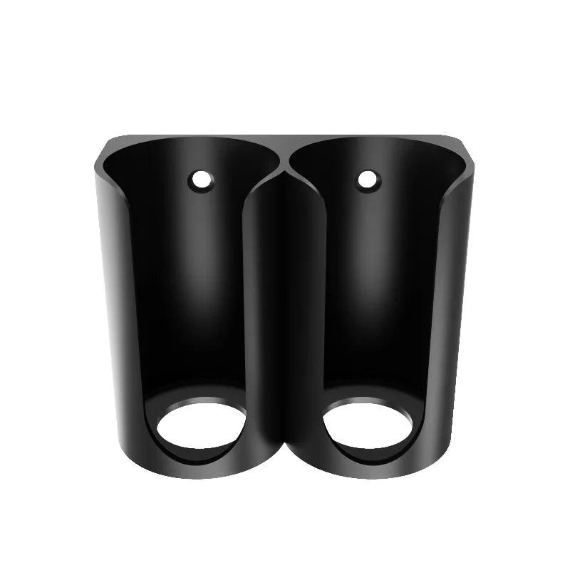 porte gobelets moderne noir lisse organisation murale garage rangement silicorne