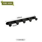 accessoires salle bain porte serviettes noir mat moderne barre serviettes porte savon hygiénique crochets