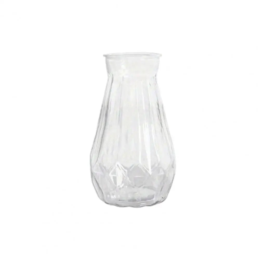 vase transparent moderne geometrique plante fleur maison fete mariage