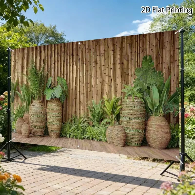 rideau imprimé 2d moderne rayures verticales naturel beige opaque clipsextérieur décorationporte garagefestival