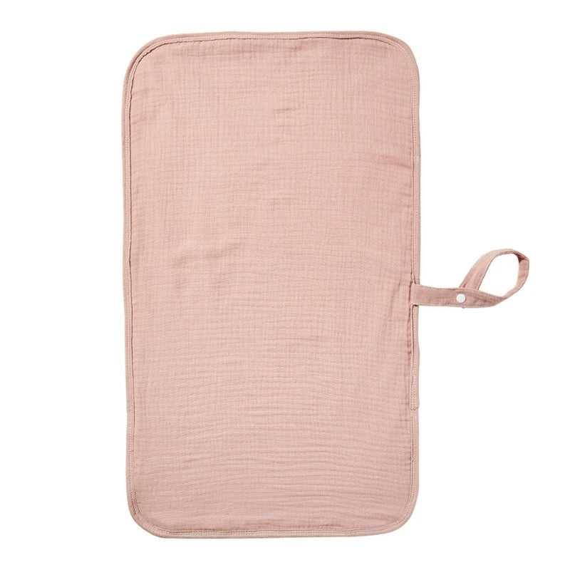 tapis langer bébé doux moderne imprimé léopard ours marron points noirs vert pastel roseclair