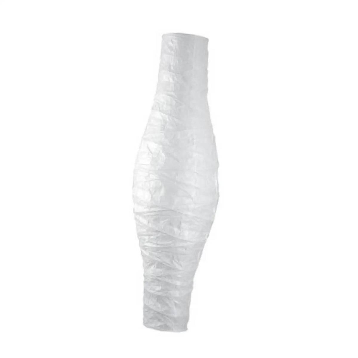 abat jour papier froissé blanc moderne lampe sol contemporaine chambre couverture lumière 117cm haute