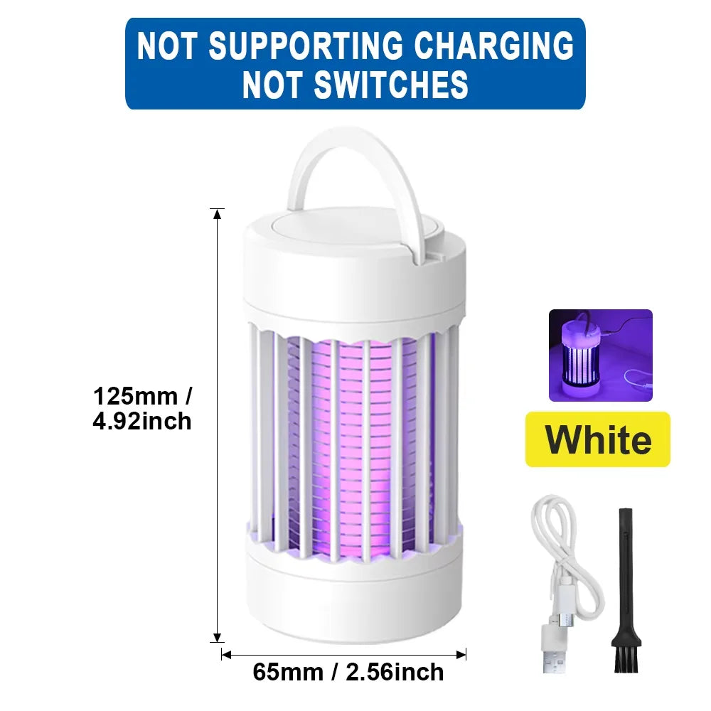 piège anti moustiques lampes électriques vert blanc moderne rechargeable uv camping chambre