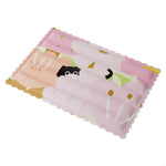 coussin refroidissement moderne rose vert oiseaux pois dorés gouttes d'eau polyvinyle chlore taille xl