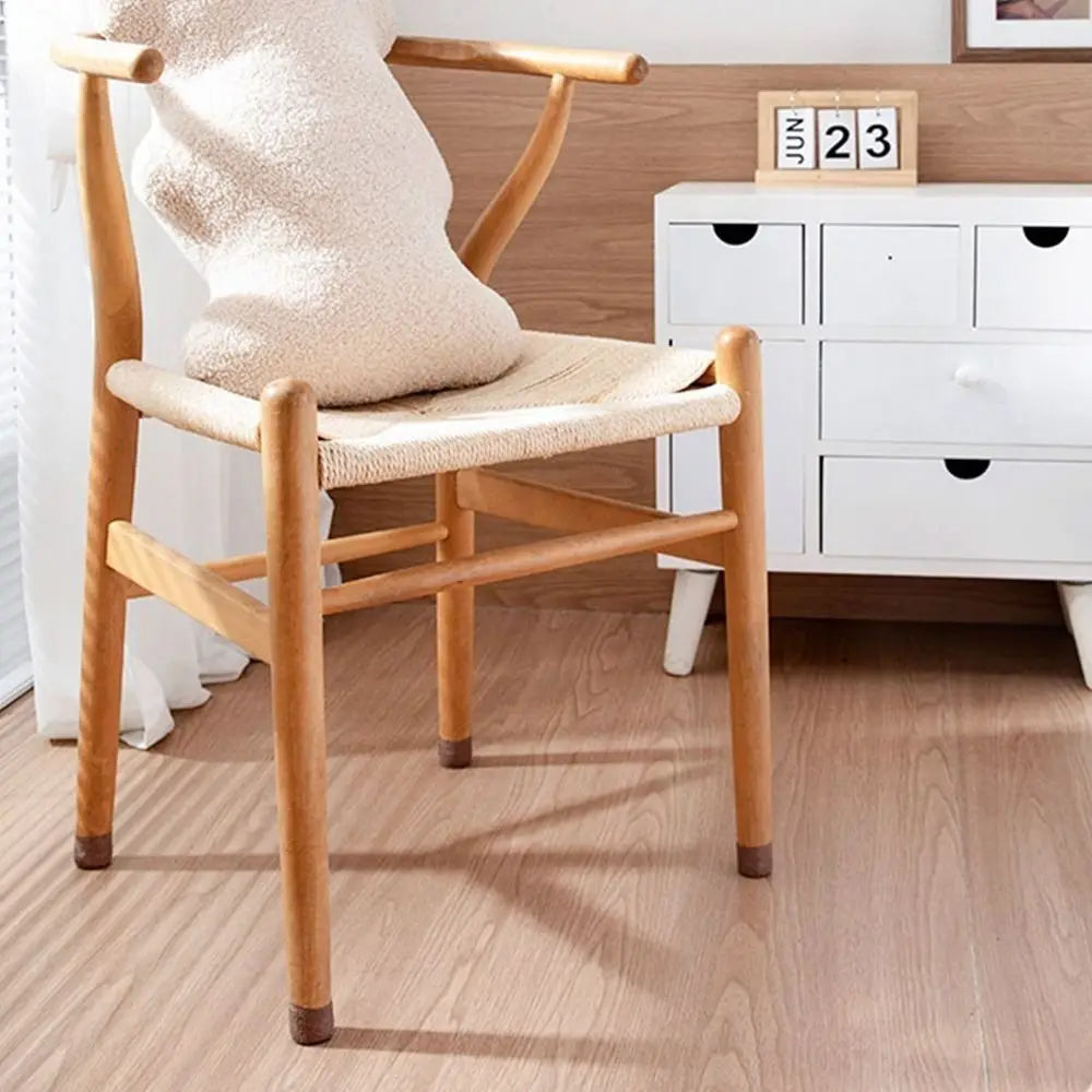 protections anti glissement adhésives tissu texturé beige marron noir pieds meubles tables chaises rouleaux