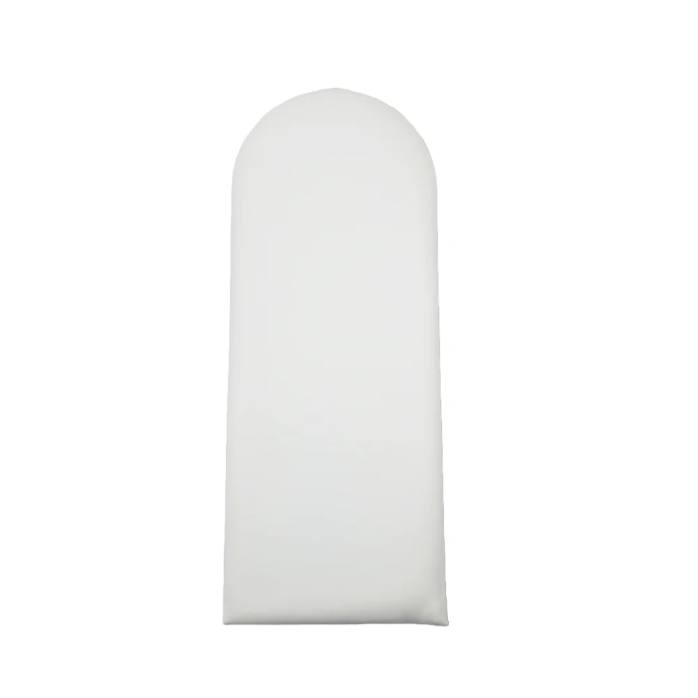 coussin tête lit bleu jaune rayures horizontales moderne adhésif 20x50cm festive déco chambre