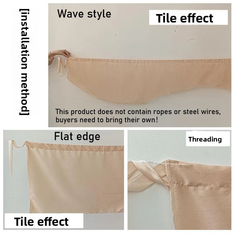 rideau plissé moderne beige vert bleu blanc mariage anniversaire fêtes