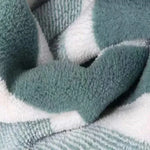 serviettes bain absorbantes rayées rouge vert beige modernes crochets couple