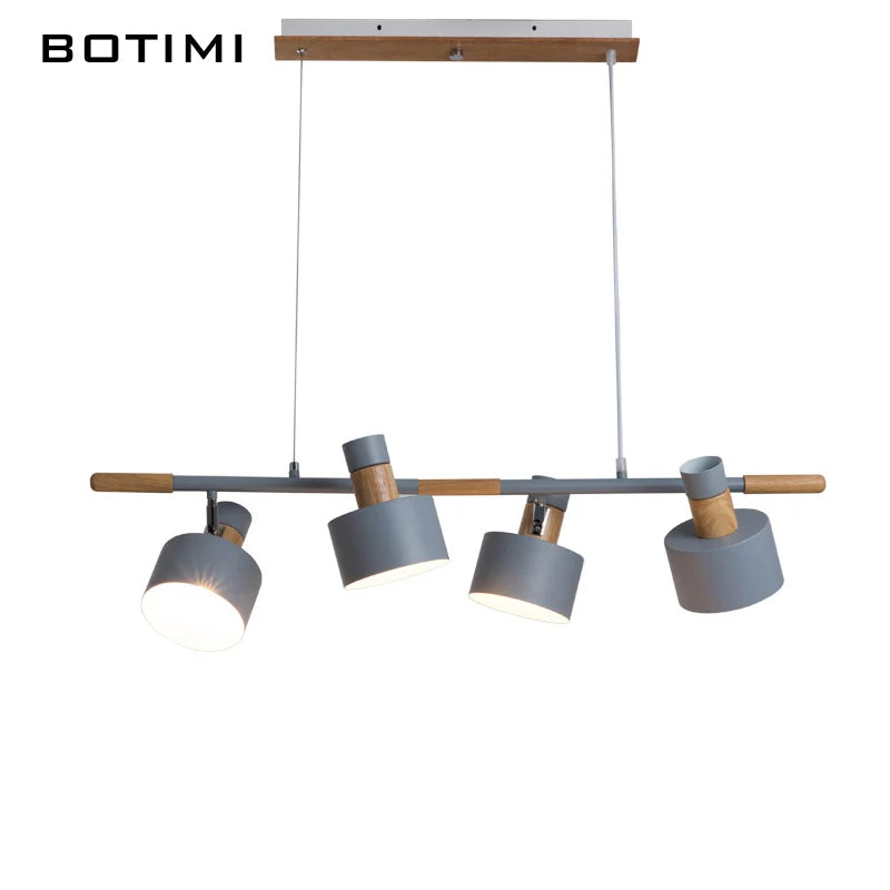 suspension lumineuse moderne blanc gris conique mat led chambre salon étude
