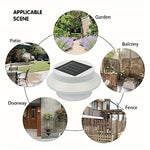 lampe solaire extérieure led blanc moderne facile autoénergie abs clips patio jardin