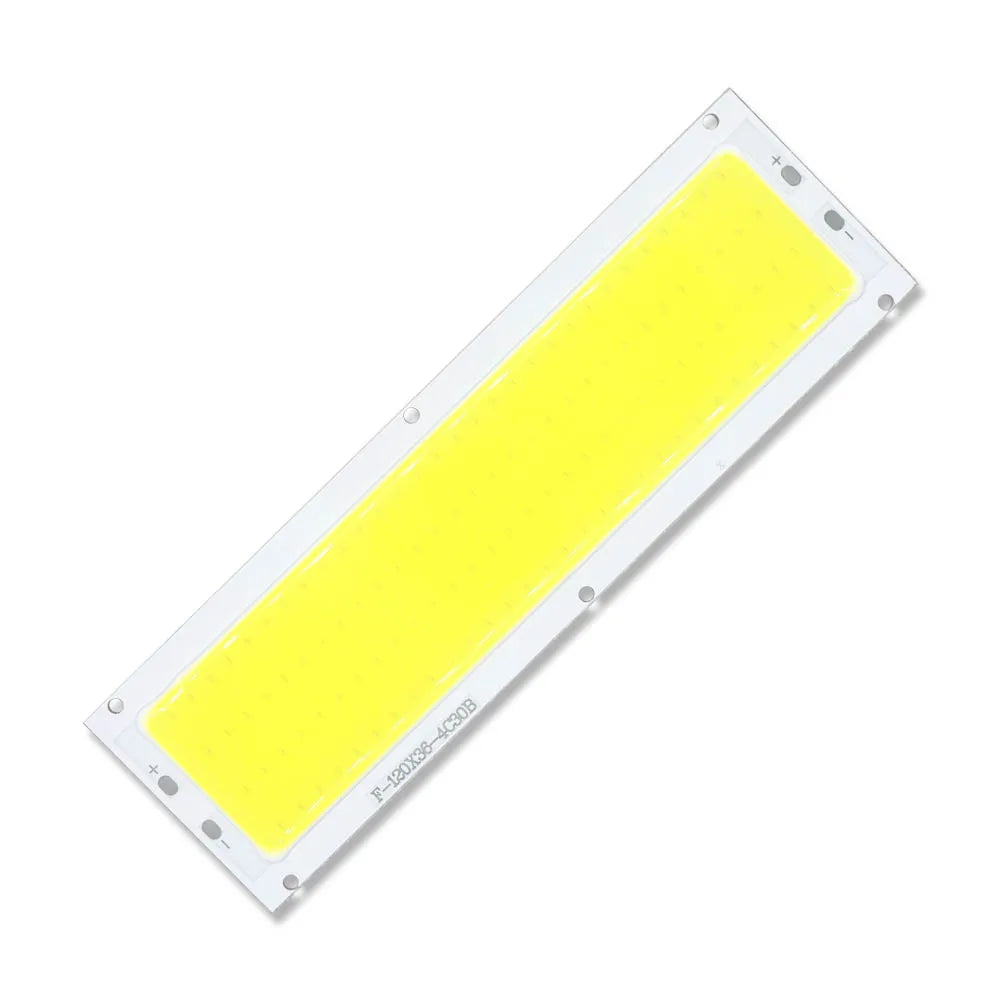 plaque led rectangulaire 120x36mm blanc lumineuse 36w 6500k moderne atténuation faible bricolage