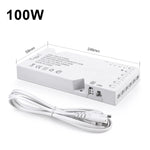 transformateur alimentation led 12v 110v 250v ac blanc moderne câble eu indicateur bleu connecteurs