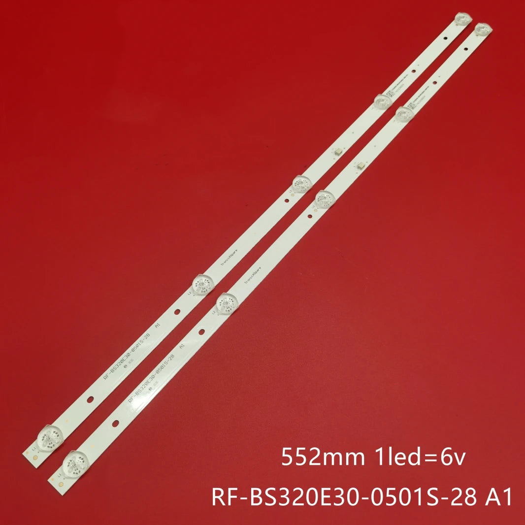 bande led 552mm ampoules led blanc opacité moderne connecteur électrique