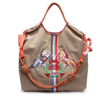 sac main femme toile animaux motifs modernes gris rouge bleu poche téléphone portable polyvalent