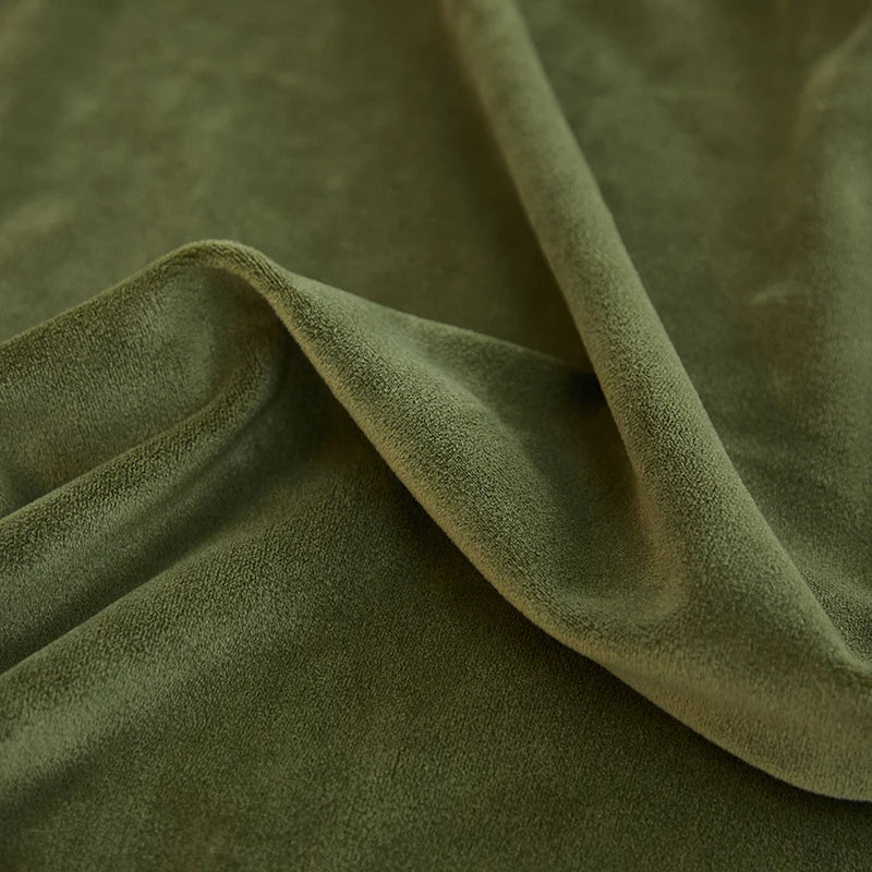 housse tête lit velours vert olive extensible lit queen taille 220cm