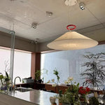 suspension lumineuse moderne blanc pendentif métal opaqué 90 260V facile salon chambre