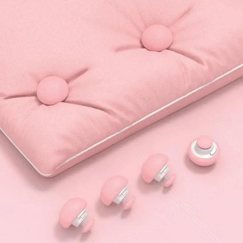 clips literie rose clair moderne clips bouton rotatif boîte rangement 3cm large 3.3cm haut