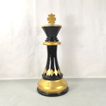 pièces d'échecs géantes résine couleurs personnalisables classique motifs géométriques décoration extérieure