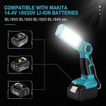 lampe torche led rechargeable bleu noir usb clip antidérapante moderne portable