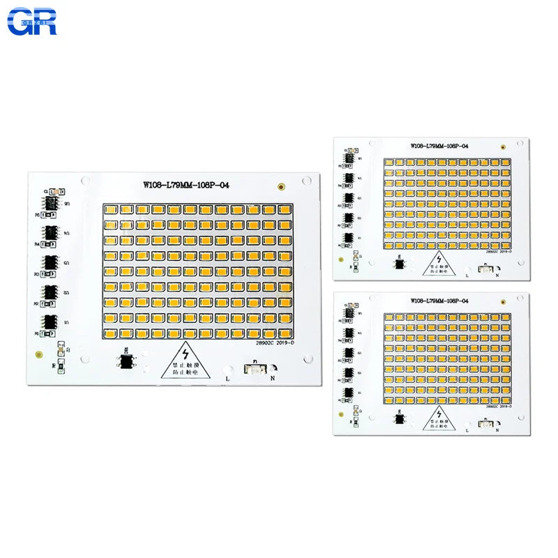 lampe led diy matrice smd 2835 blanc froid chaud modernes 220v 10w 20w 30w