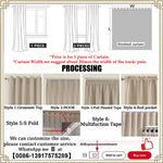 rideaux modernes crème opaque transparents texture verticale lisse fenêtre épuré