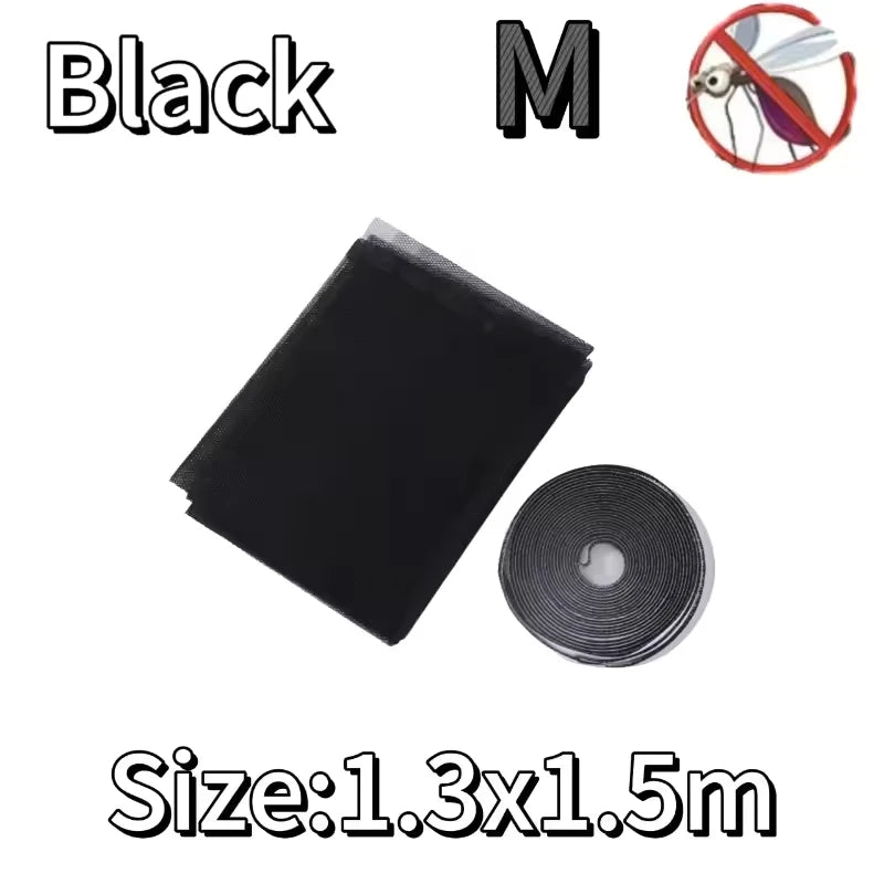 filet anti moustiques adhésif fenetre blanc noir maille fine moderne rouleau ruban adhésif pack